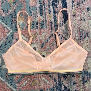 Madewell mesh bra